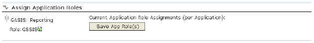 The Assign Roles section, expanded to show available options